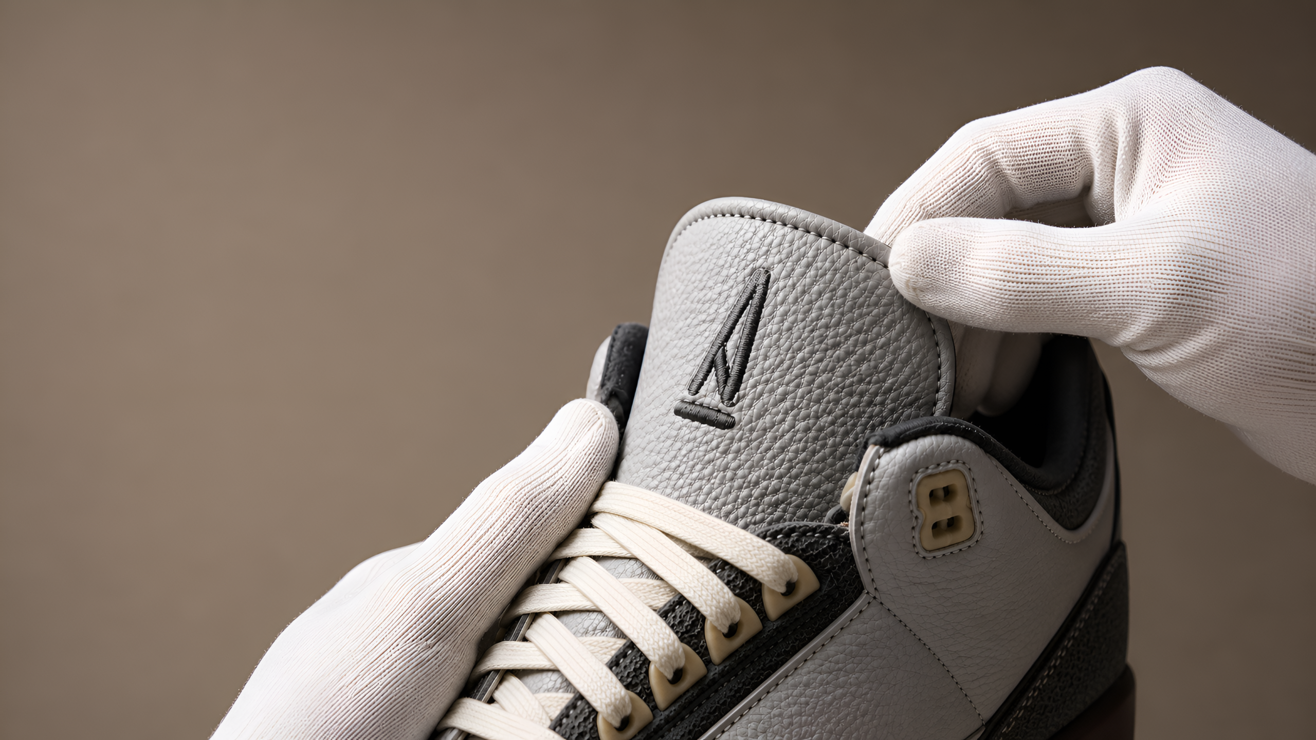 Sneaker undergoing independent authentication
