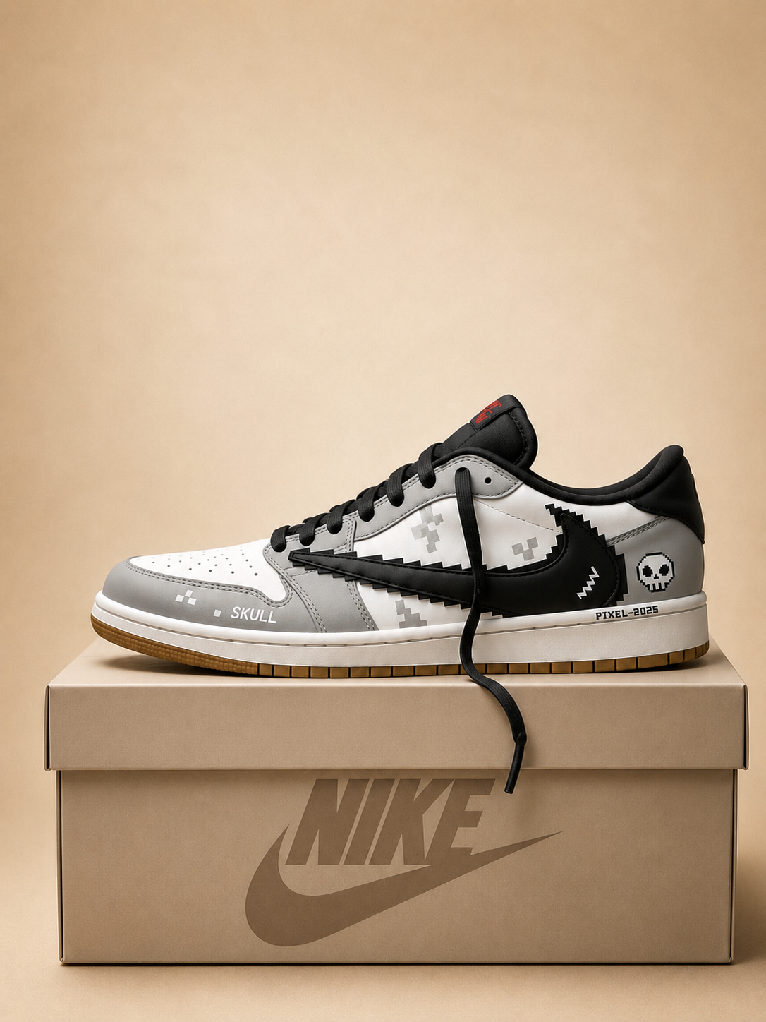 Preparing authenticated sneakers for shipment