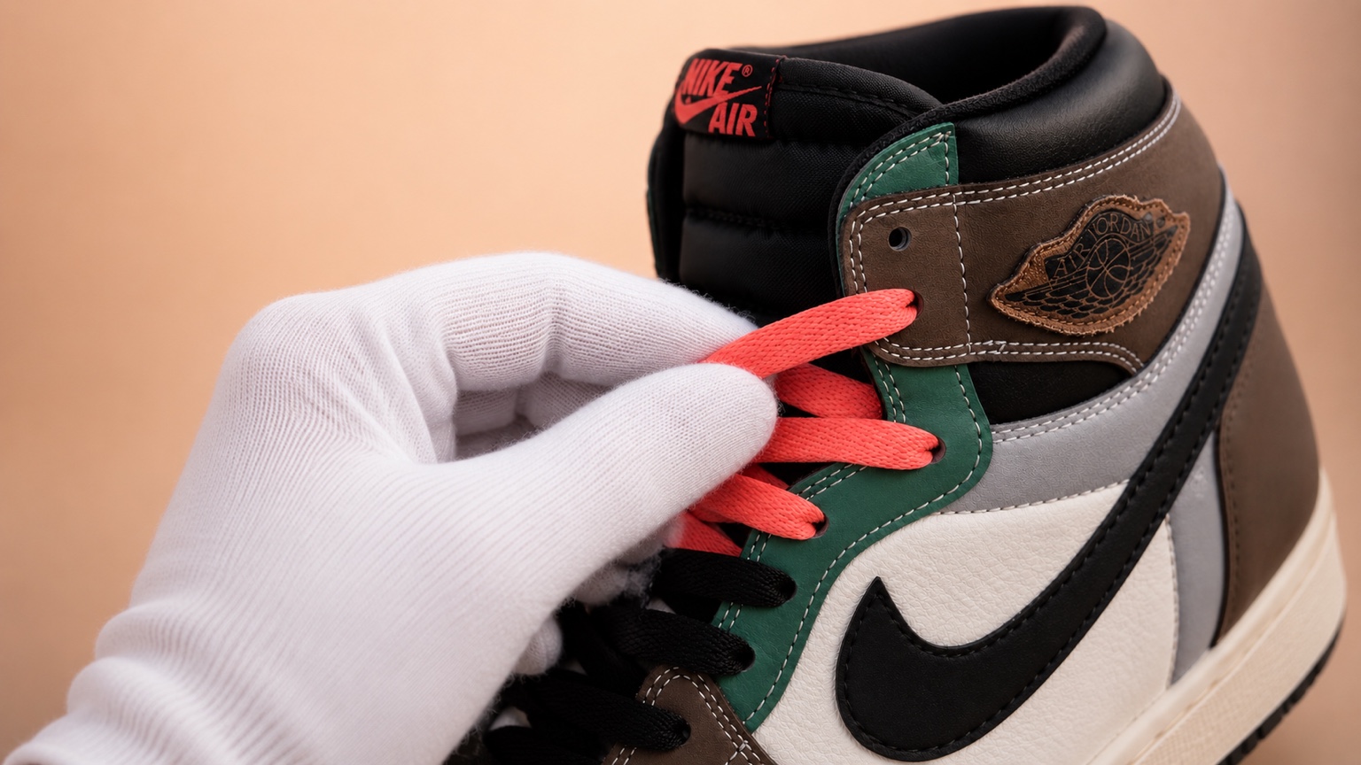 Sneaker received for supplier inspection
